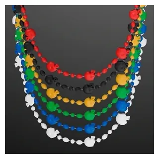 Football Head Party Bead Necklaces