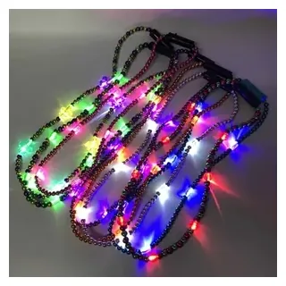 Light Up LED Bead Necklaces