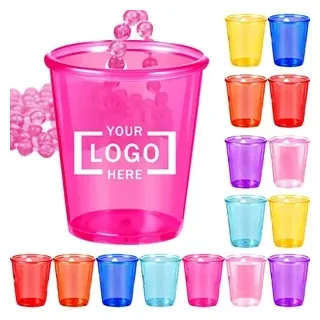 Light-Up Shot Glass on Beaded Necklace - 2 oz